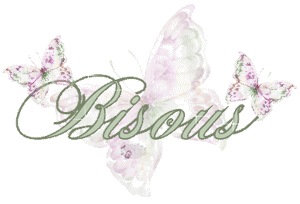 Gif animé bisous papillons